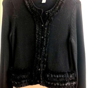 Holiday button down sweater